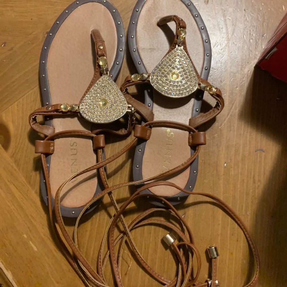 Summer lace up Sandals